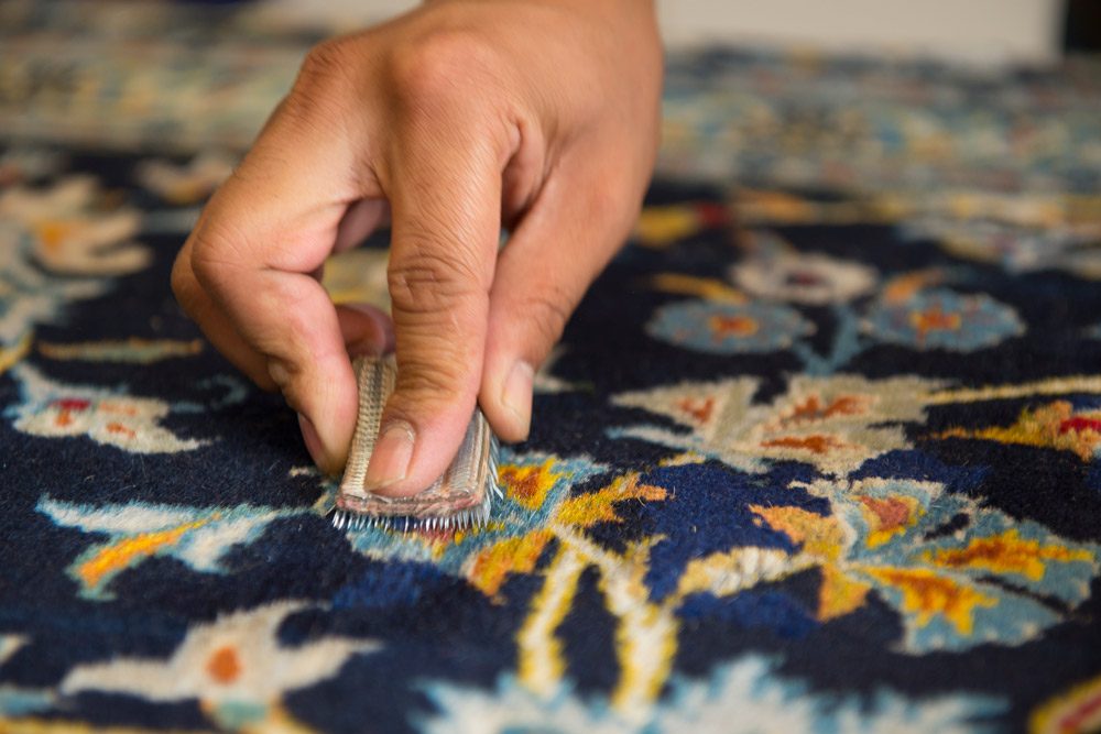 Tapis mouillé après un dégât des eaux