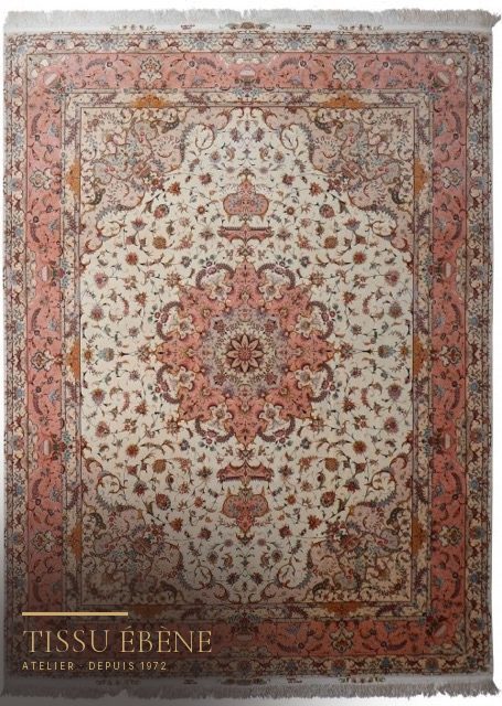 Restauration des couleurs d'un tapis à la main