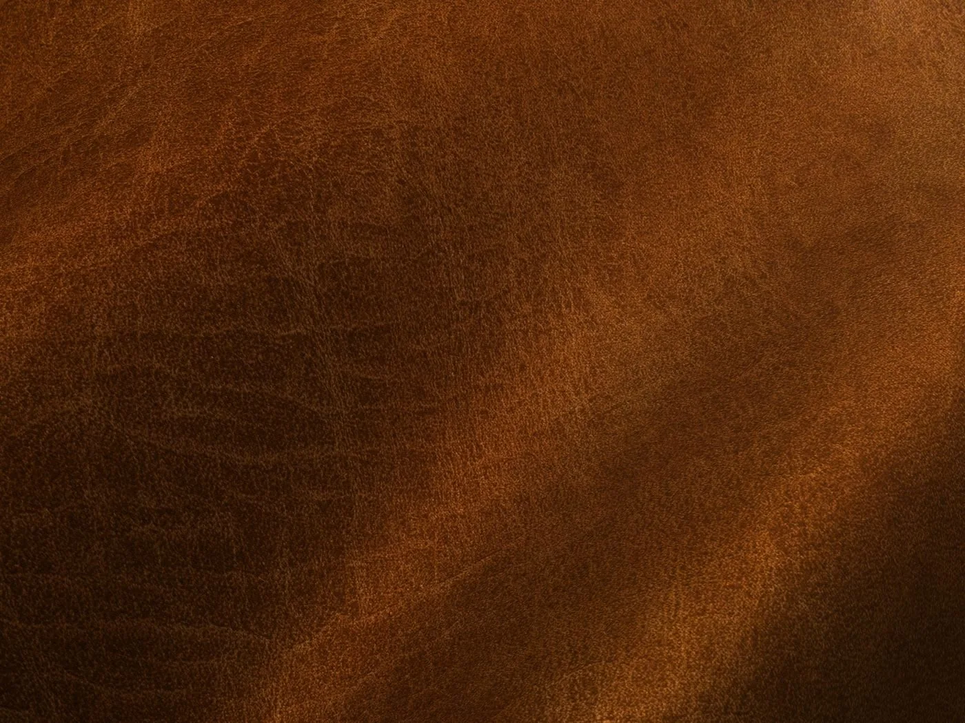 Cuir lisse pleine fleur cognac